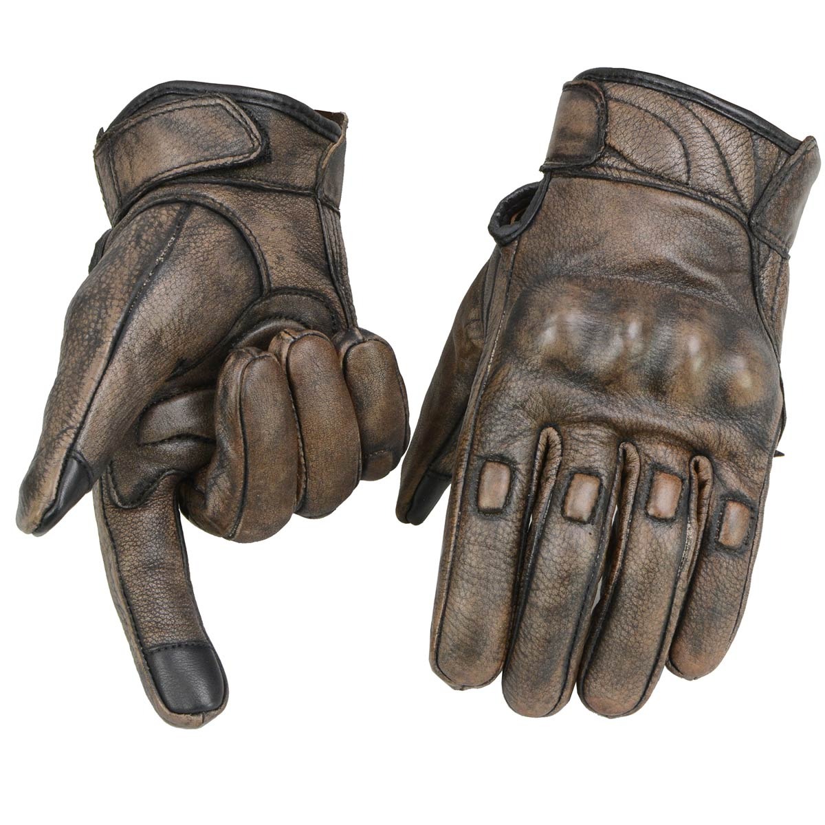 Motorbike Leather Gloves