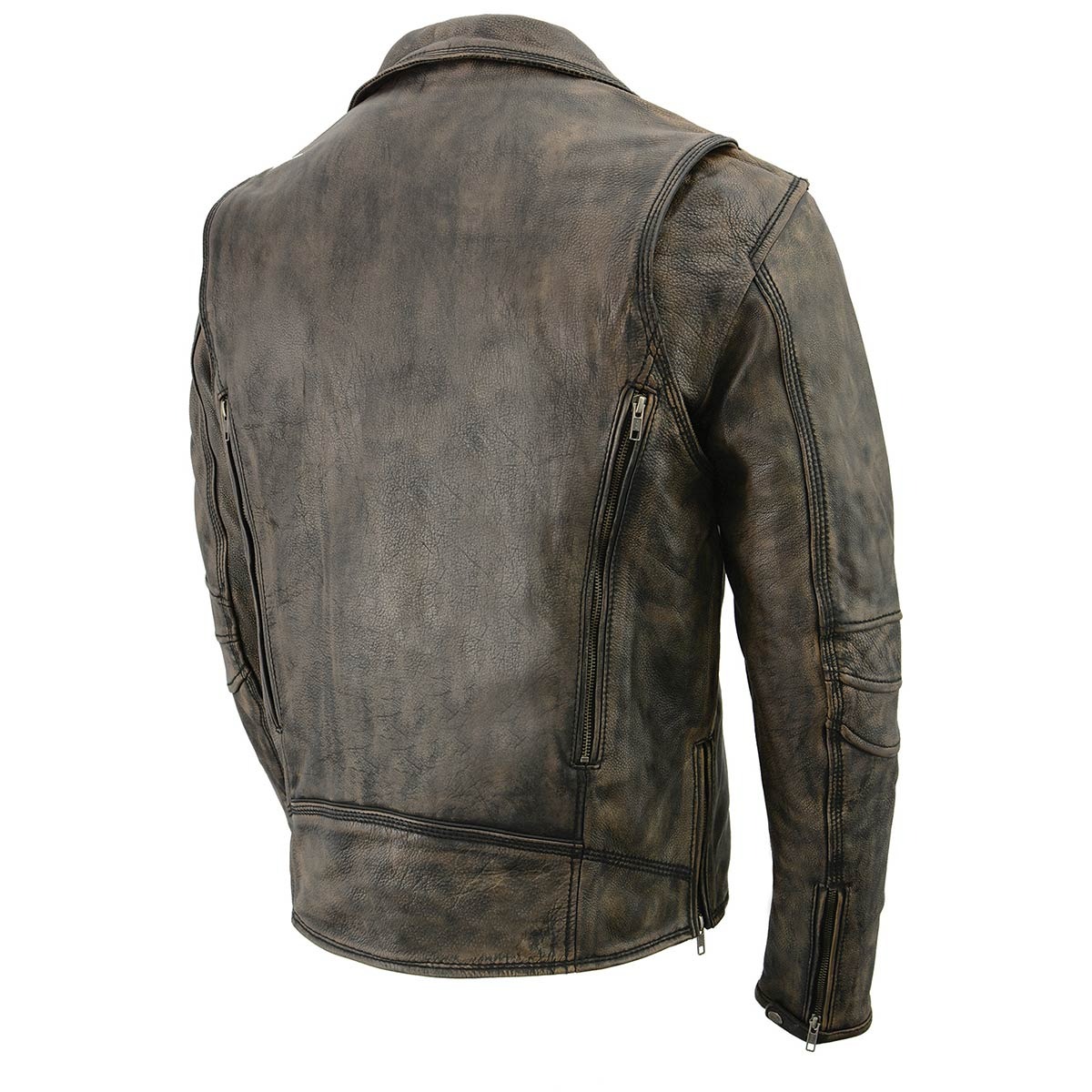 Semi Motorbike Leather Jackets - Image 2
